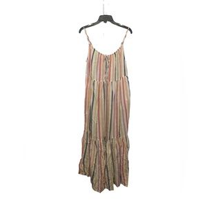 Old Navy Spring Summer Striped Maxi Dress